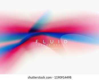 Background abstract fluid colors design, vector trendy template