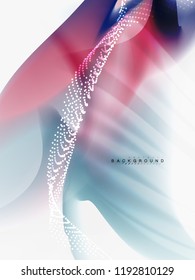 Background abstract fluid colors design, vector trendy template
