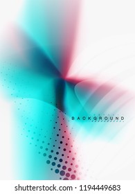 Background abstract fluid colors design, vector trendy template