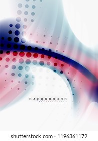Background abstract fluid colors design, vector trendy template