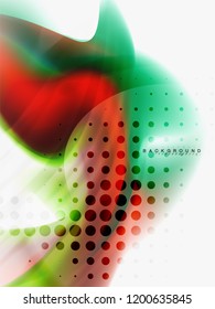 Background abstract fluid colors design, vector trendy template
