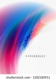 Abstraktes Design von Hintergrundfarben, Vektorgrafik-Trendvorlage
