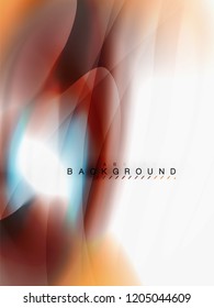 Background abstract fluid colors design, vector trendy template