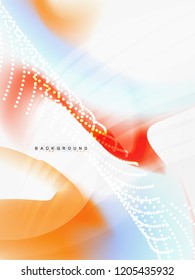 Background abstract fluid colors design, vector trendy template