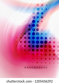 Abstraktes Design von Hintergrundfarben, Vektorgrafik-Trendvorlage