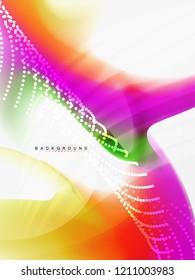 Background abstract fluid colors design, vector trendy template