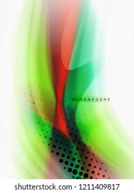 Abstraktes Design von Hintergrundfarben, Vektorgrafik-Trendvorlage