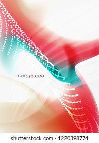Abstraktes Design von Hintergrundfarben, Vektorgrafik-Trendvorlage