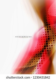 Background abstract fluid colors design, vector trendy template