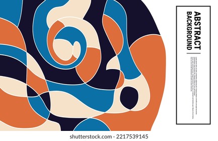 Background Abstract Full Colour Stock Illustration. Eps10 Vector