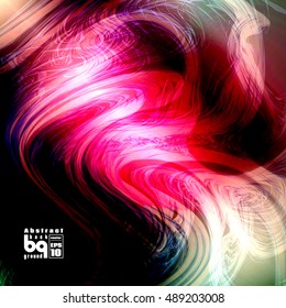 Background abstract, futuristic illustration, Vector design, glitch, infinity, colorful texture, rainbow