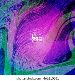 Background abstract, futuristic infinity, conceptual design