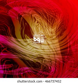 Background abstract, futuristic infinity, conceptual design