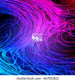 Background abstract, futuristic infinity, conceptual design