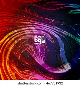 Background abstract, futuristic infinity, conceptual design
