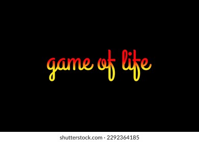Background abstract game of life 