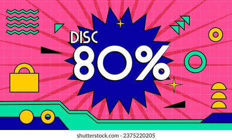 background abstract geometric element promotion sale design. vector illustration. Business card