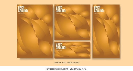 Background Abstract Geometric Flyer and Social media Bundle Set