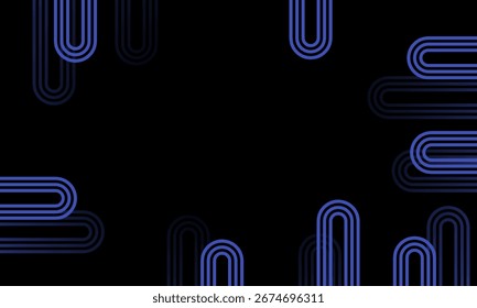Fondo abstracto con líneas geométricas