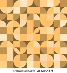 background abstract geometric modern seamless pattern warm colors beige and cream futuristic elegant simple appealing eps 10