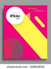 Background  Abstract geometric pattern design. Vector templates for modern design, cover, template, decorated, brochure, flyer.