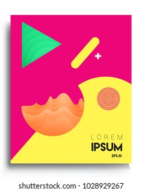 Background  Abstract geometric pattern design. Vector templates for modern design, cover, template, decorated, brochure, flyer.