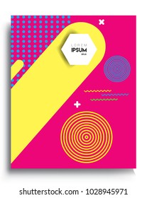 Background  Abstract geometric pattern design. Vector templates for modern design, cover, template, decorated, brochure, flyer.