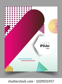 Background  Abstract geometric pattern design. Vector templates for modern design, cover, template, decorated, brochure, flyer.