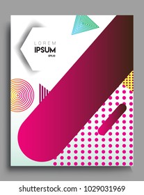 Background  Abstract geometric pattern design. Vector templates for modern design, cover, template, decorated, brochure, flyer.