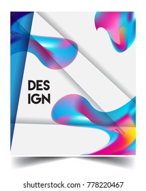Background Abstract geometric pattern design. Vector templates for modern design, cover, template, decorated, brochure, flyer.