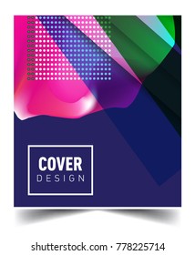 Background Abstract geometric pattern design. Vector templates for modern design, cover, template, decorated, brochure, flyer.
