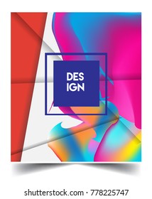 Background Abstract geometric pattern design. Vector templates for modern design, cover, template, decorated, brochure, flyer.