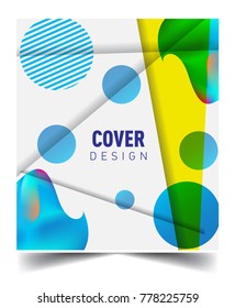 Background Abstract geometric pattern design. Vector templates for modern design, cover, template, decorated, brochure, flyer.