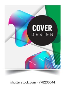 Background Abstract geometric pattern design. Vector templates for modern design, cover, template, decorated, brochure, flyer.