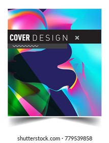 Background Abstract geometric pattern design. Vector templates for modern design, cover, template, decorated, brochure, flyer.