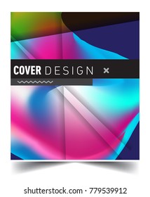 Background Abstract geometric pattern design. Vector templates for modern design, cover, template, decorated, brochure, flyer.