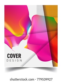 Background Abstract geometric pattern design. Vector templates for modern design, cover, template, decorated, brochure, flyer.