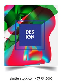 Background Abstract geometric pattern design. Vector templates for modern design, cover, template, decorated, brochure, flyer.