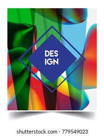 Background Abstract geometric pattern design. Vector templates for modern design, cover, template, decorated, brochure, flyer.