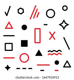 Background With Abstract Geometric Shapes