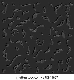 Background abstract geometric shapes - black - gray - art creative modern illustration vector