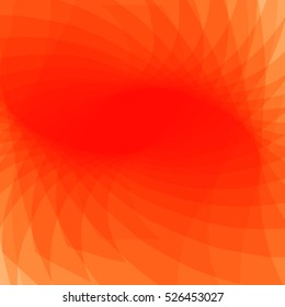 Background of abstract geometric shapes of red and orange