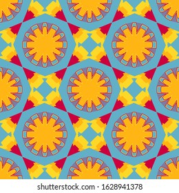 Background from abstract  geometric shapes. Seamless vector illustration. Can be used for wallpapers, fill images, web page, background, surface