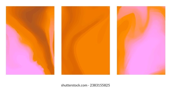 Hintergrund mit abstrakten geometrischen Flecken und einem Platz für Text. Vektorgrafik im Stil des Minimalismus.