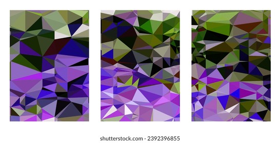 Fondo con puntos geométricos abstractos y un lugar para el texto. Ilustración vectorial al estilo minimalista.
