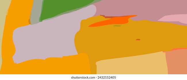 Background with abstract geometric spots and a place for text. Vector illustration in the style of minimalism.