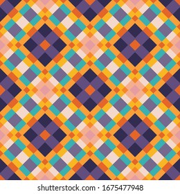 Background abstract geometric style. Seamless pattern design. Vector illustration. 