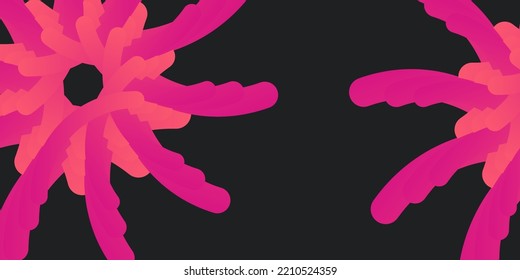 background abstract gradient pattern futuristic element pink