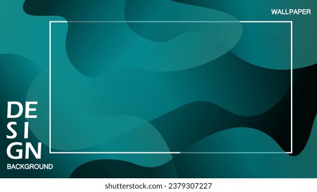 Background abstract gradient tosca color duotone design wallpaper. vector illustration
