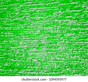 the background with an abstract green graphic pattern